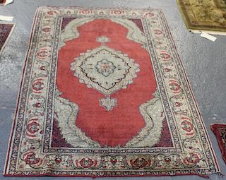 Antique and Finely Woven Handmade Prayer Rug.