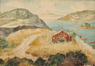 Henry Martin Gasser (American, 1909-1981)      Cape Inlet
