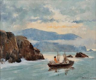 Harry Russell Ballinger (American, 1892-1993)      Coast of Mexico