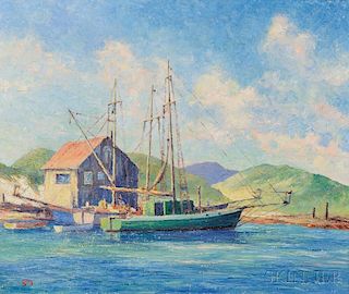 Francis Orville Libby (American, 1883-1961)      The Home Port