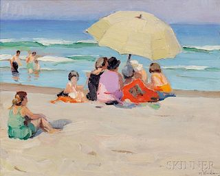 Mabel May Woodward (American, 1877-1945)      A Colorful Group