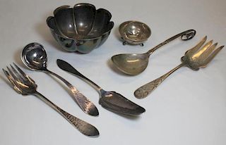 STERLING. Assorted Sterling Hollow Ware & Serving