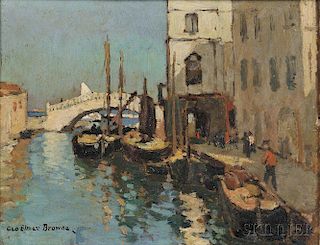 George Elmer Browne (American, 1871-1946)      Chioggia