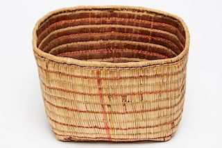 Antique North West Coast Native American Basket