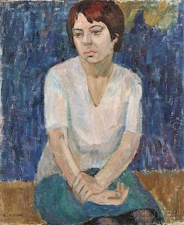 Michel Kikoine (French, 1892-1968)      Portrait of a Woman