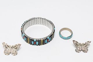 Woman's Jewelry inc. Vogt Silver & Native American
