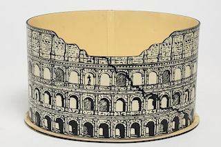 Piero Fornasetti-Style "Colosseum" Letter Holder