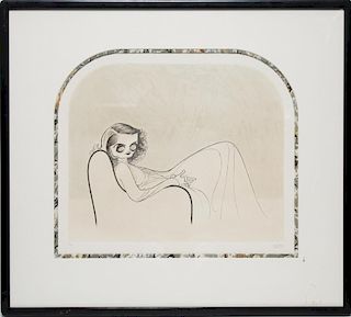 Al Hirschfeld (American, 1903-2003)- Lithograph