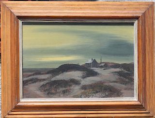 Carl Frederick Gaertner (American, 1898-1952)Dune Shacks, 1941
