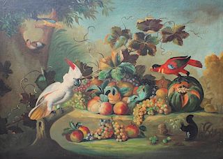Still Life with Fruit and Birds, c.1930