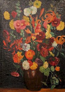Paul Bough Travis (American, 1891-1975)Floral Still Life
