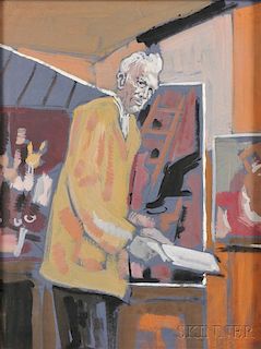 Max Arthur Cohn (American, 1903-1998)      Georges Braque