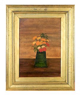 Doris Roberts Goyen (American, 20thc.)
Still life, Flowers in a Vase, 1965