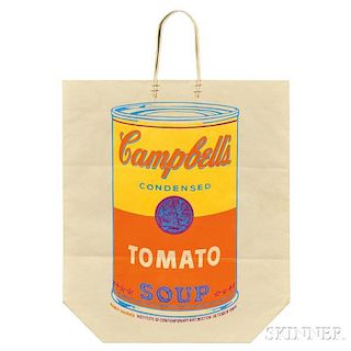 Andy Warhol (American, 1928-1987)      Campbell's Soup Can on Shopping Bag