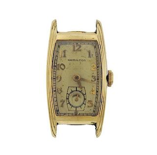 Hamilton Gold Filled Manual Wind Watch