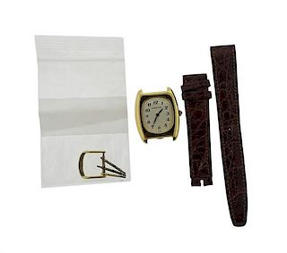 Tiffany &amp; Co 18k Gold Manual Wind Watch