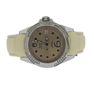 Tudor Prince Date Rotor Self Winding Diamond Watch 79440P