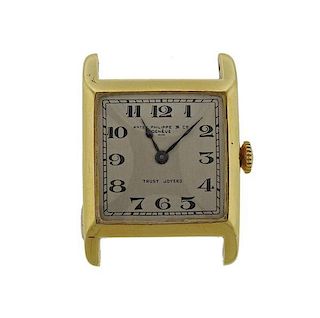Patek Philippe Trust Joyero 18k Gold Manual Wind Watch