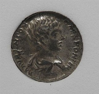 Caracalla Denarius Silver Ancient Coin AD 198 198