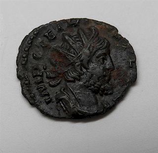 Tetricus I Antonianus bronze Ancient Coin AD 267 273