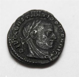 Constantine I Divus Claudius II Gothicus 306 339 AD Bronze Ancient Coin