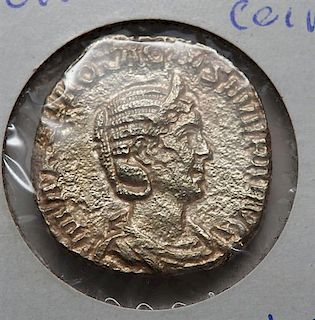 Otacilia Severa Millennial Roman 235 AD Silver Ancient Coin