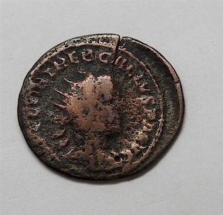Trebonien Galle Roman Bronze Ancient Coin