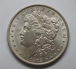 1903 Morgan 1 Dollar Silver US Coin