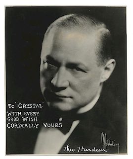 Photograph Inscribed and Signed by Hardeen.