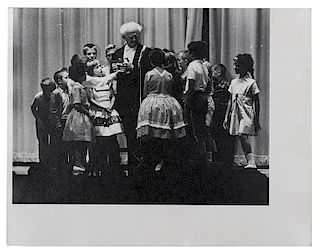 Photograph of Blackstone at Children’s Matinee.
