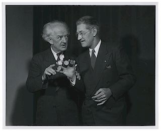 Nineteen Photos of Blackstone and Famous Magicians.