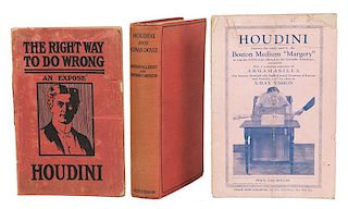 Three Works By or Related to Houdini.