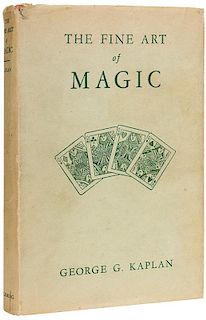 Kaplan, George G. The Fine Art of Magic.
