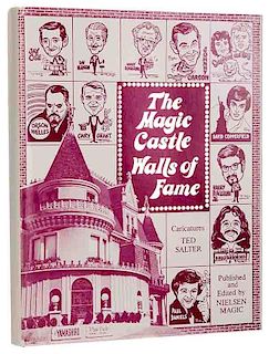 The Magic Castle Walls of Fame.