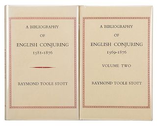 A Bibliography of English Conjuring, 1569—1876.