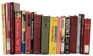 Group of 21 Books By or Pertaining to Houdini.