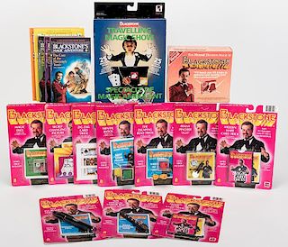 Group of Harry Blackstone Jr. Magic Kits and Promo Material.