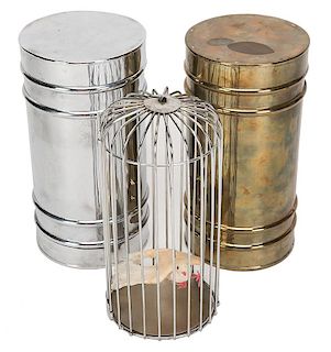 Bird Cage Canister.