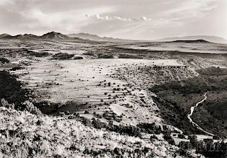 William Clift (American, b. 1944)      La Mesita from Cerro Seguro, New Mexico