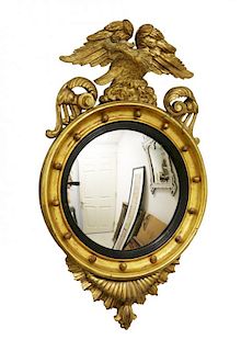American Federal Convex Mirror, 1820