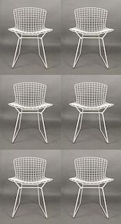 Set of Six Harry Bertoia Side Chairs for Knoll, ca. 1960