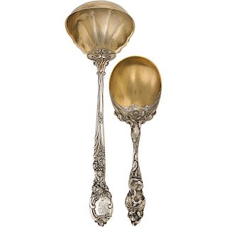 REED & BARTON STERLING SILVER SERVING PIECES
