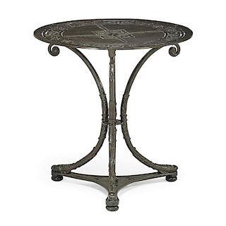 VICTORIAN STYLE CAST IRON BISTRO TABLE
