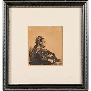AMAND DURAND (after Rembrandt van Rijn) (French, 1