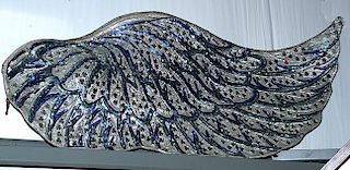Pair of glitz and glitter Wings\Vegas Show Girl 5' x 3' with original connecting snaps