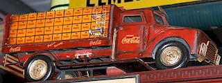 Coca-Cola Fantasy Truck, late 20th century, 33" x 6" x 12"