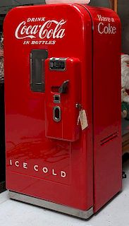 Coca-Cola machine model 39 restored and working