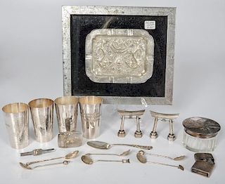 Japanese and Chinese .950 Silver Accessories