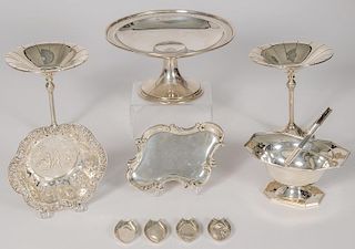 American Sterling Silver Compotes and Other Hollowware