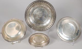 American Sterling Hollow Ware Including Towle and Alvin